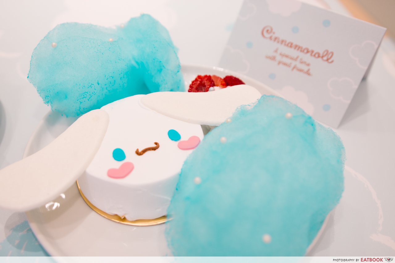 cinnamoroll cafe - yuzu cake