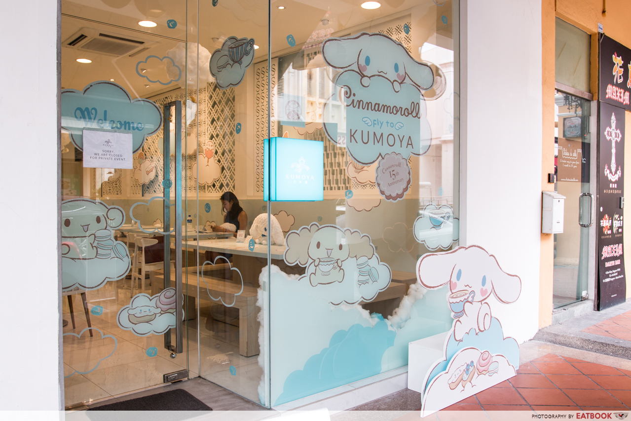 cinnamoroll cafe - ambience