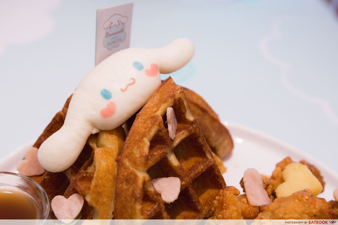 cinnamoroll cafe - waffle 1