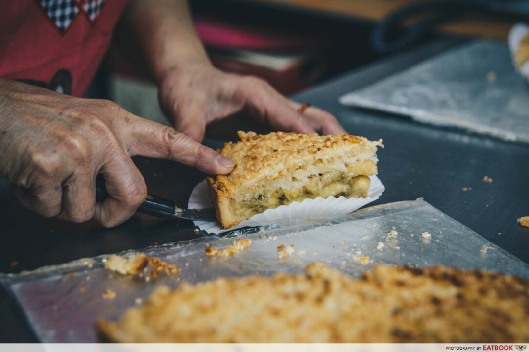 Dona Manis Cake Shop OldSchool Banana Pie In Katong Eatbook.sg