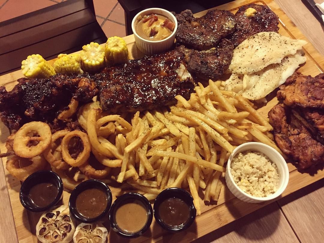 giant meat platters - wicked grill