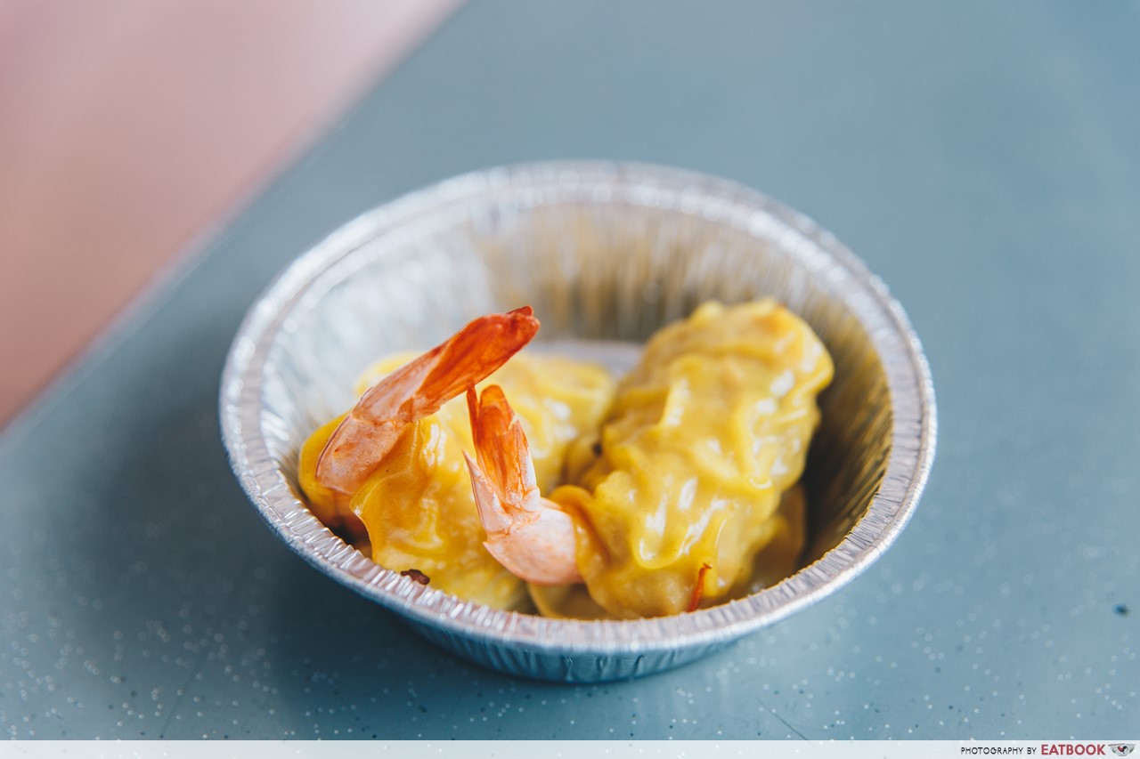 ye zhi mei - prawn siew mai