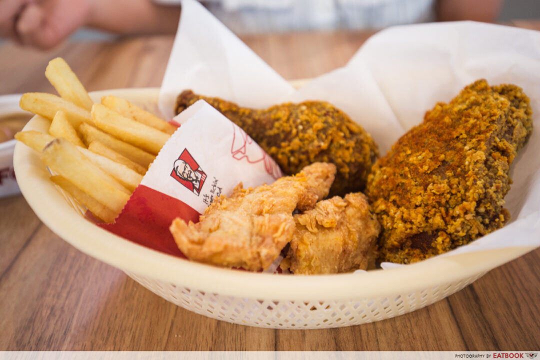 KFC Review New Curry Crunch Chicken Debuts In Singapore EatBook.sg