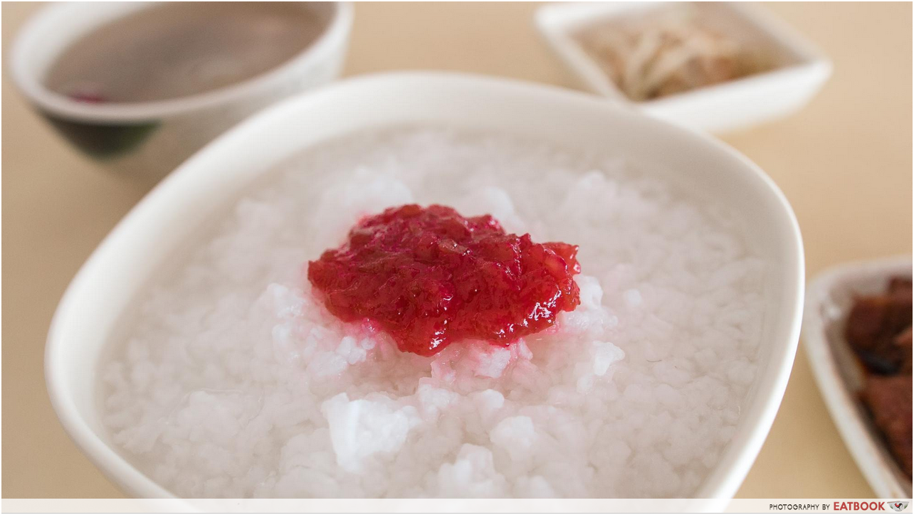 Plum And Rice - umeboshi porridge