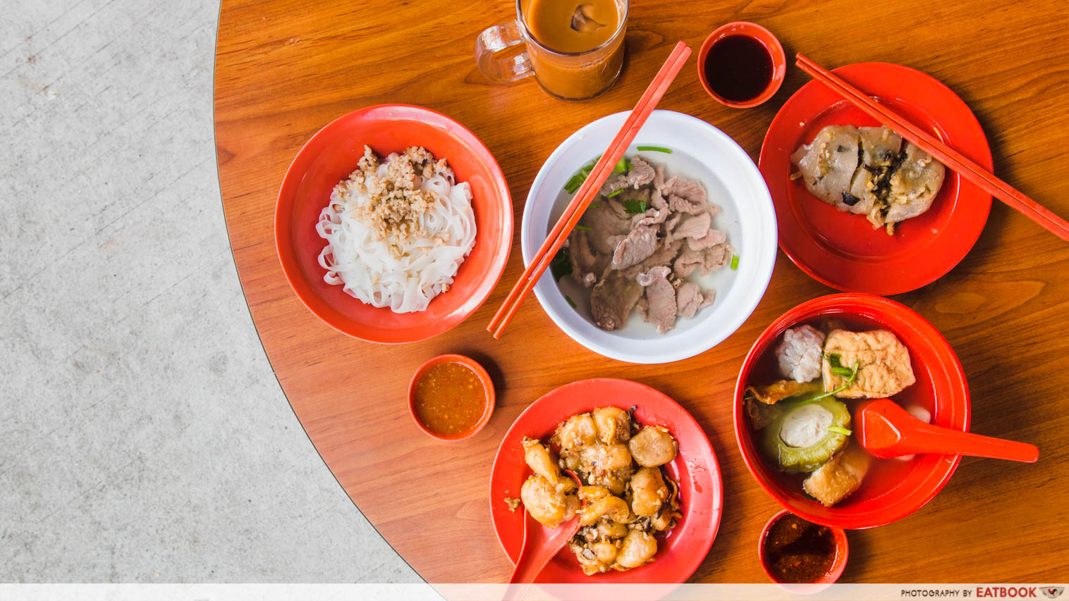 beef house - flatlay