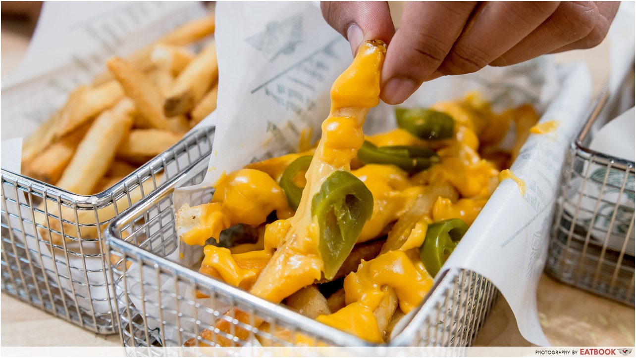 Wingstop - cheese fries