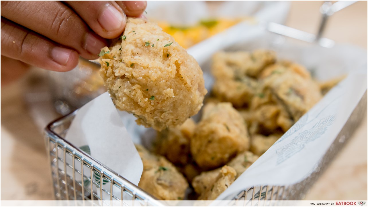 Wingstop - fried mushrooms