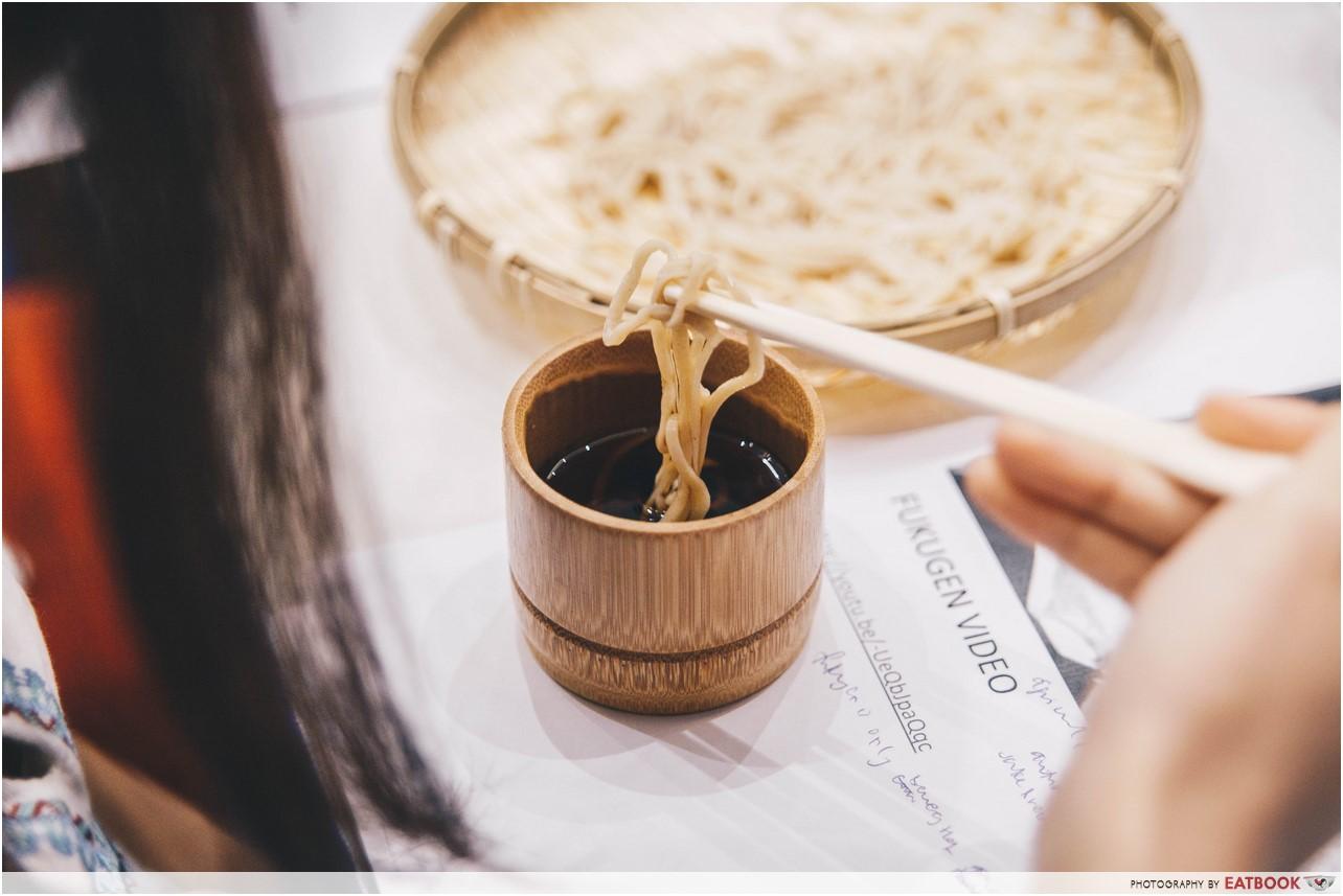 japanese soba - dipping sauce