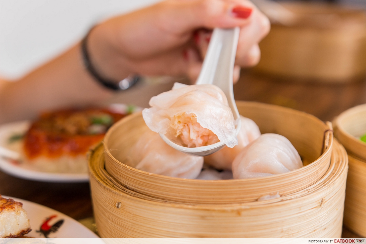 mongkok dim sum - prawn dumplings