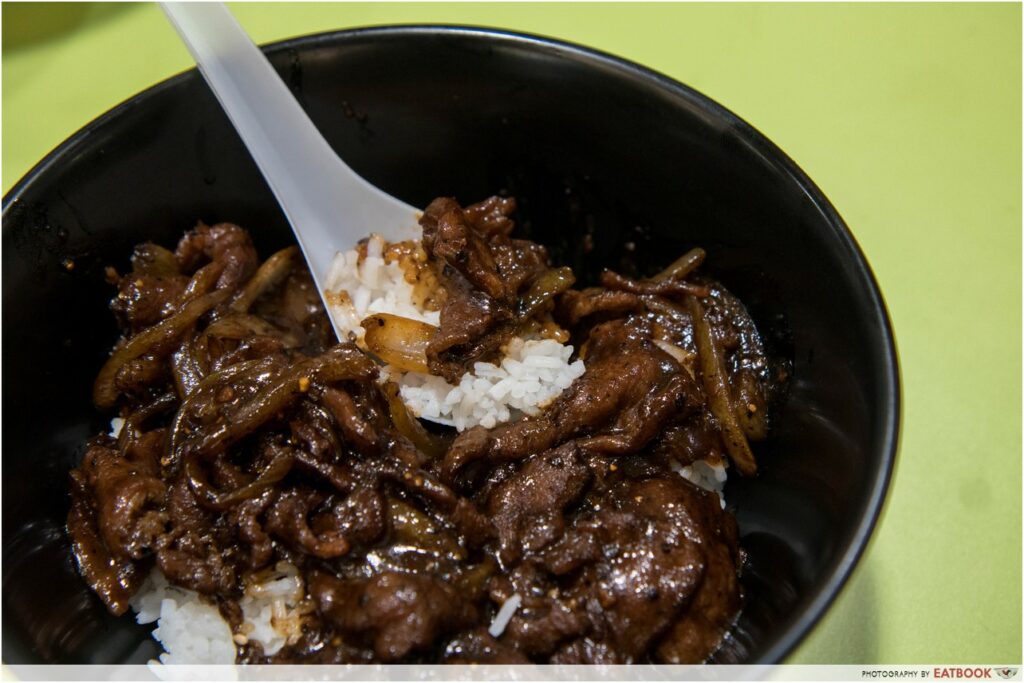 Pepper Bowl Review Black Pepper Beef Bowl Stall In The CBD With