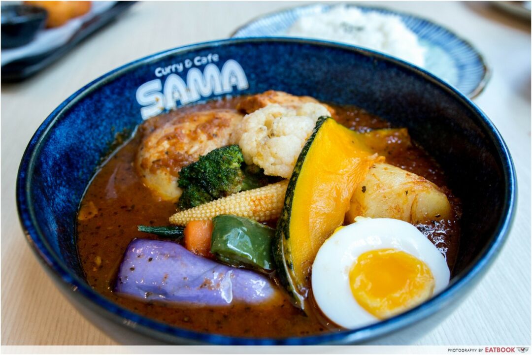 SAMA Curry & Cafe Review Hokkaido Soup Curry With 30 Levels Of