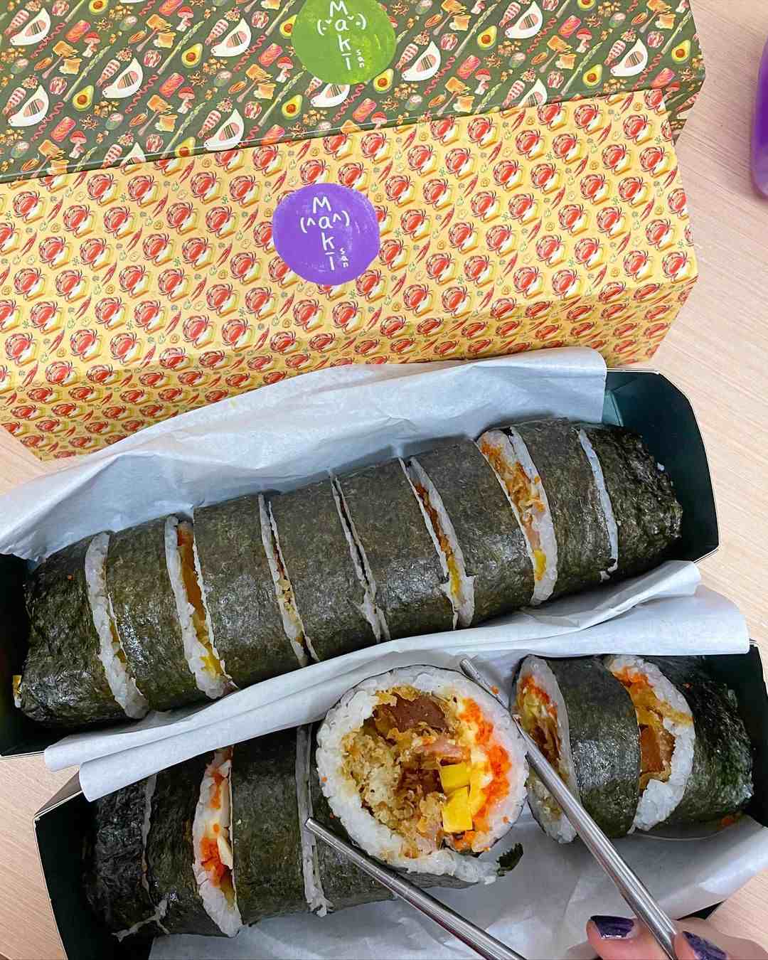 maki san orchard halal food