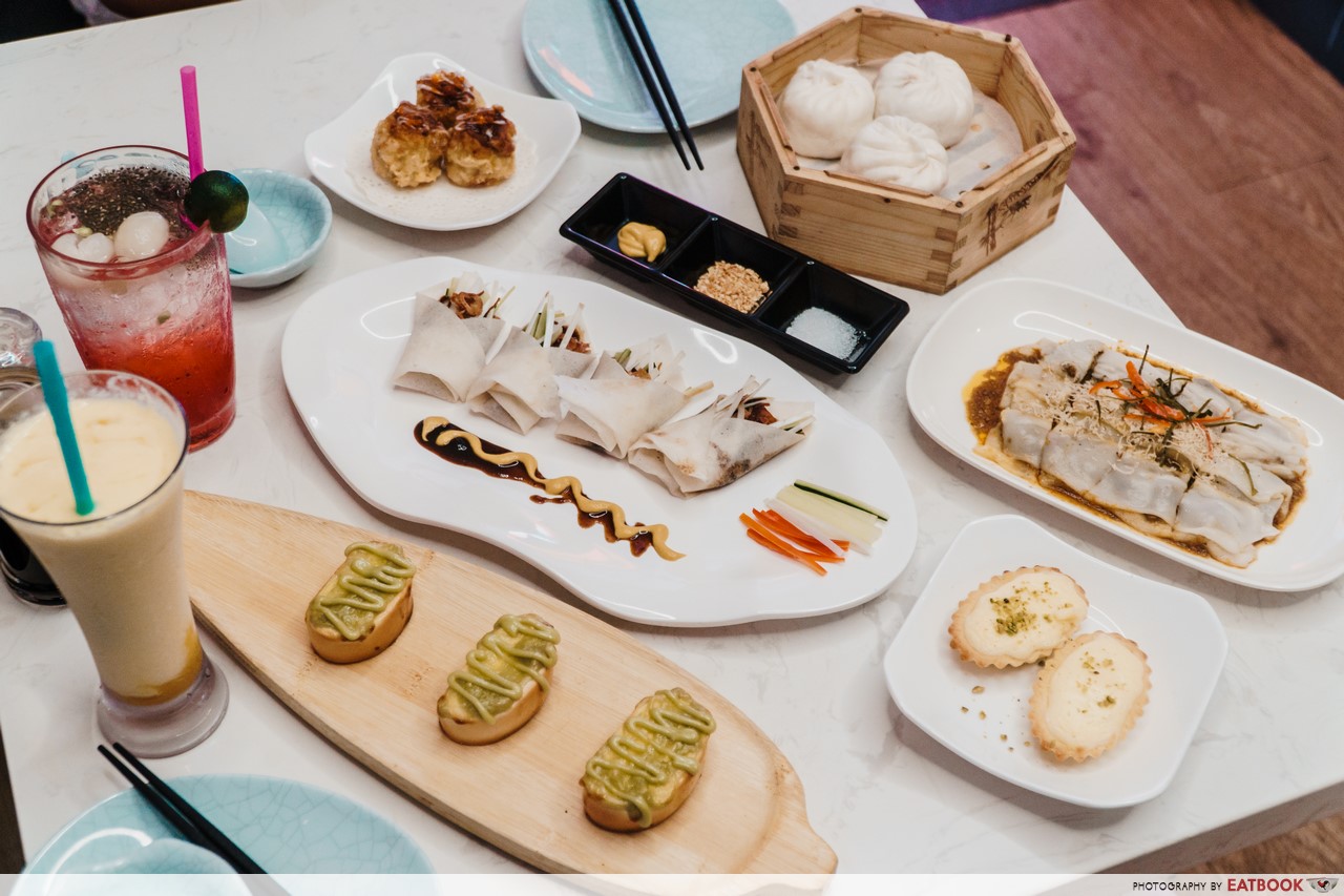 Dim Sum Place - flatlay