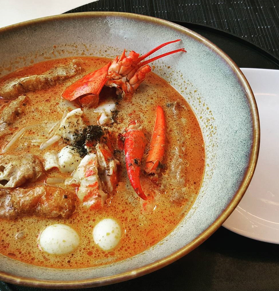 Atas Hawker Dishes - lobster laksa