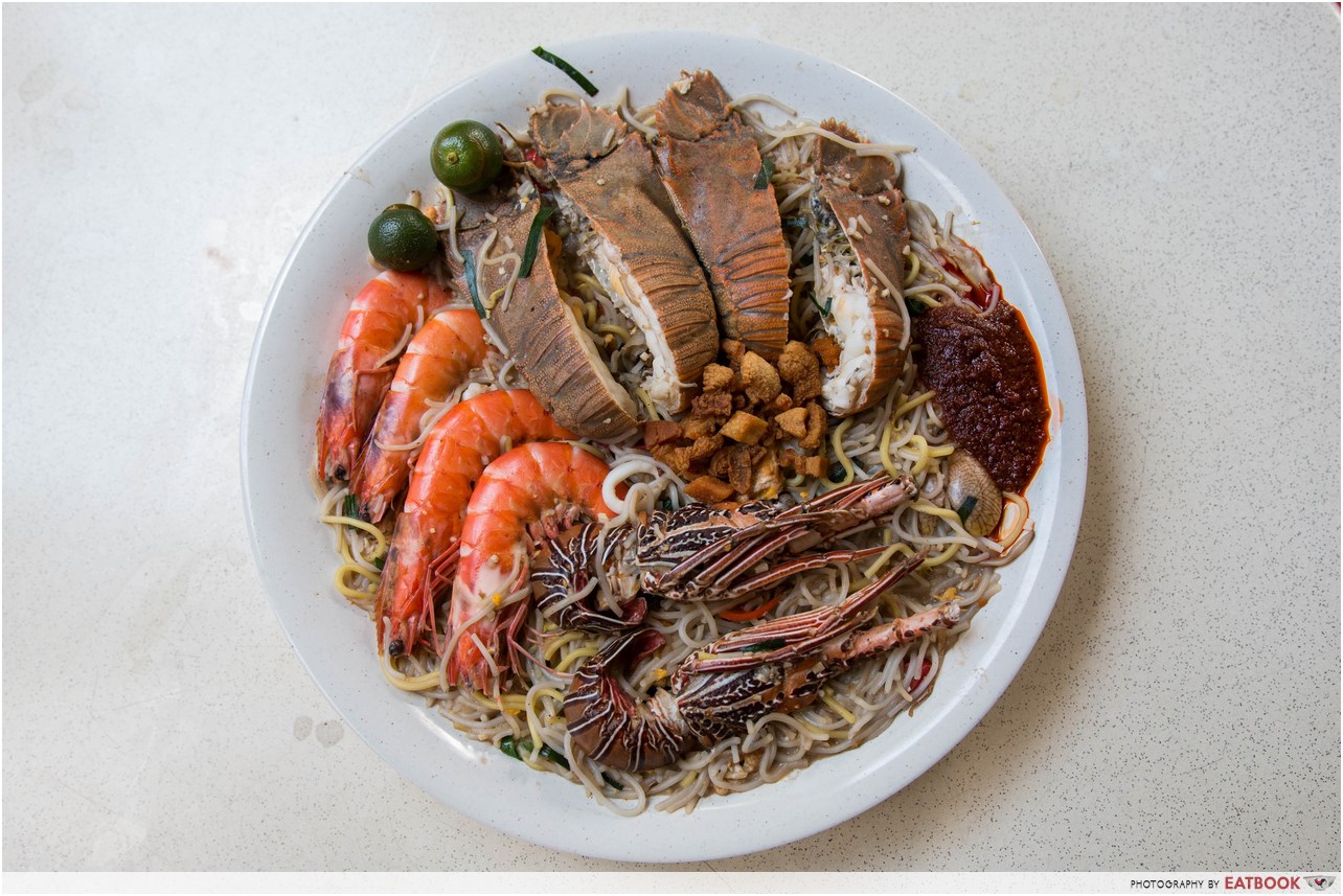 Atas Hawker Dishes - hokkien mee