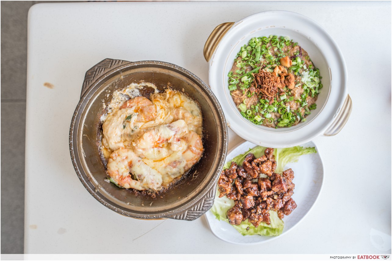 Jalan Besar hawker - fried porridge