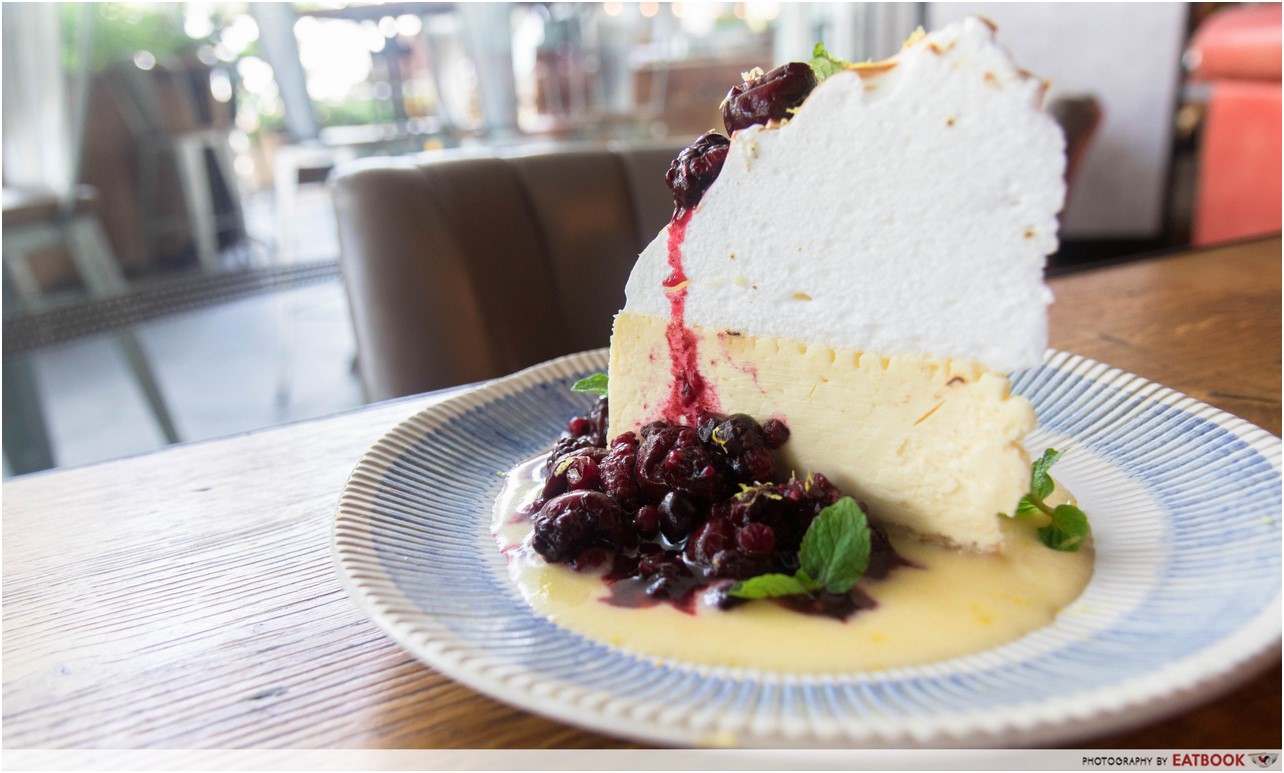 Jamie's Italian - cheesecake