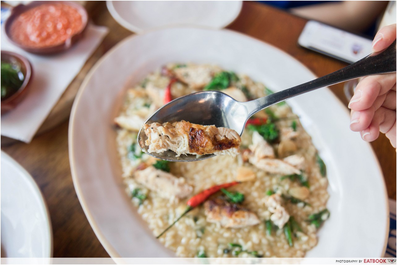 Jamie's Italian - chicken rice risotto