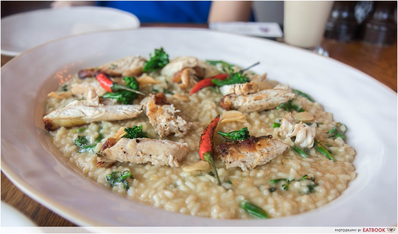 Jamie's Italian - chicken risotto