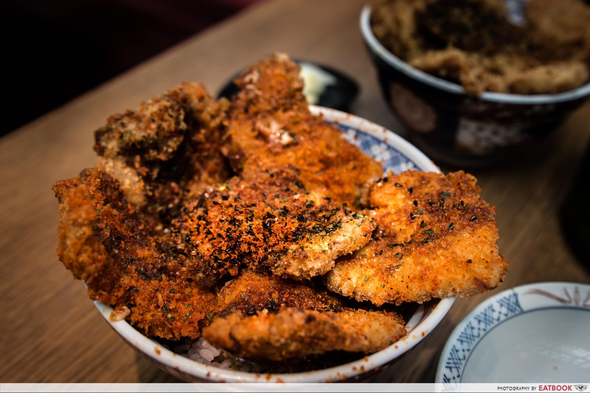 Katsudon Hanakatsu - spicy katsu