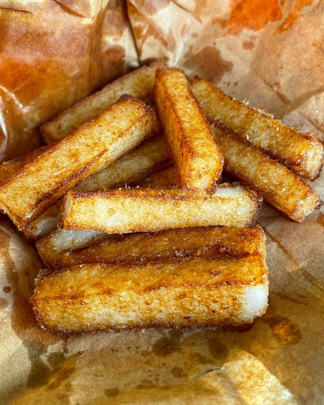 deep fried carrot cake whampoa market