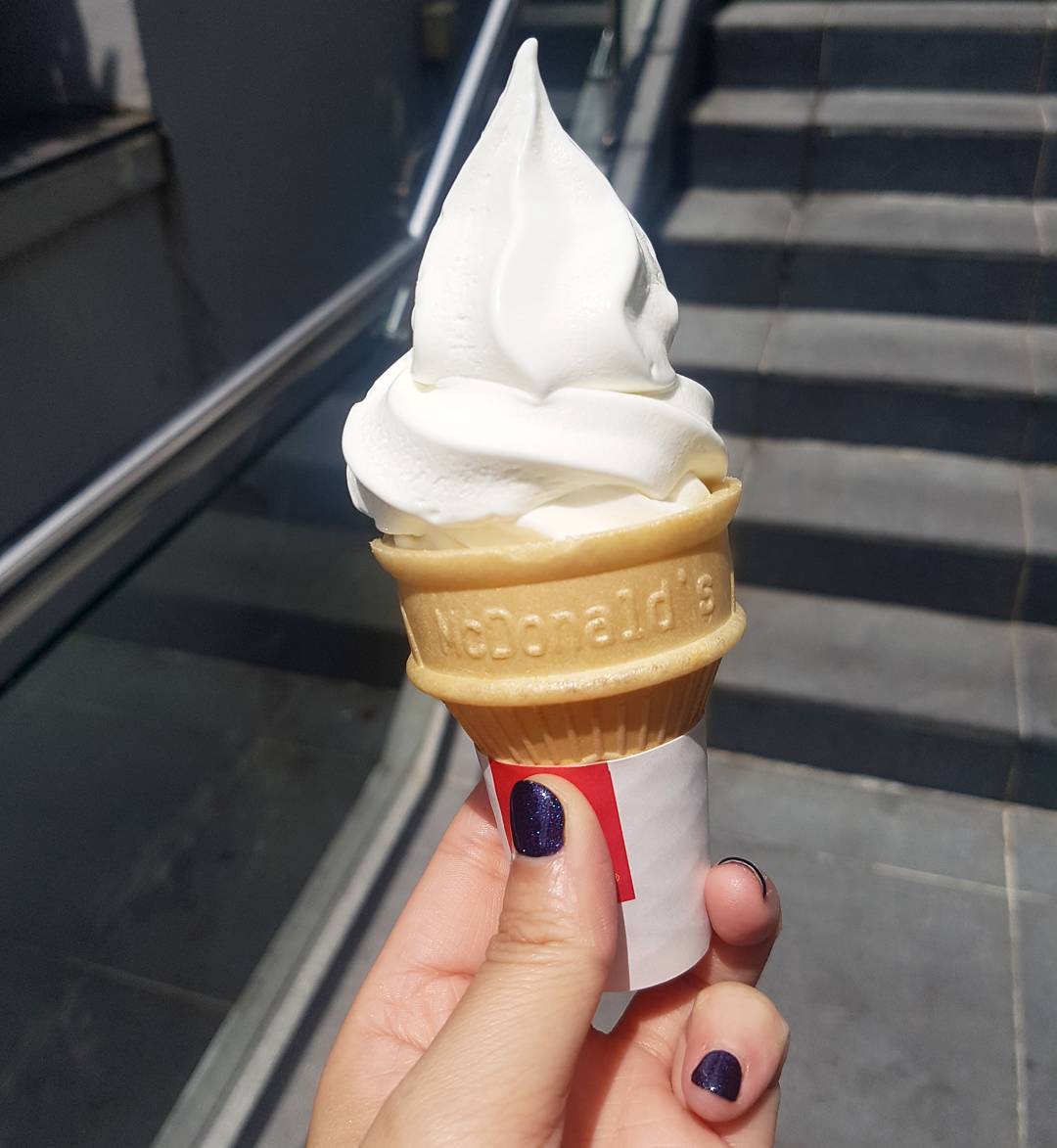 free macs - vanilla cone