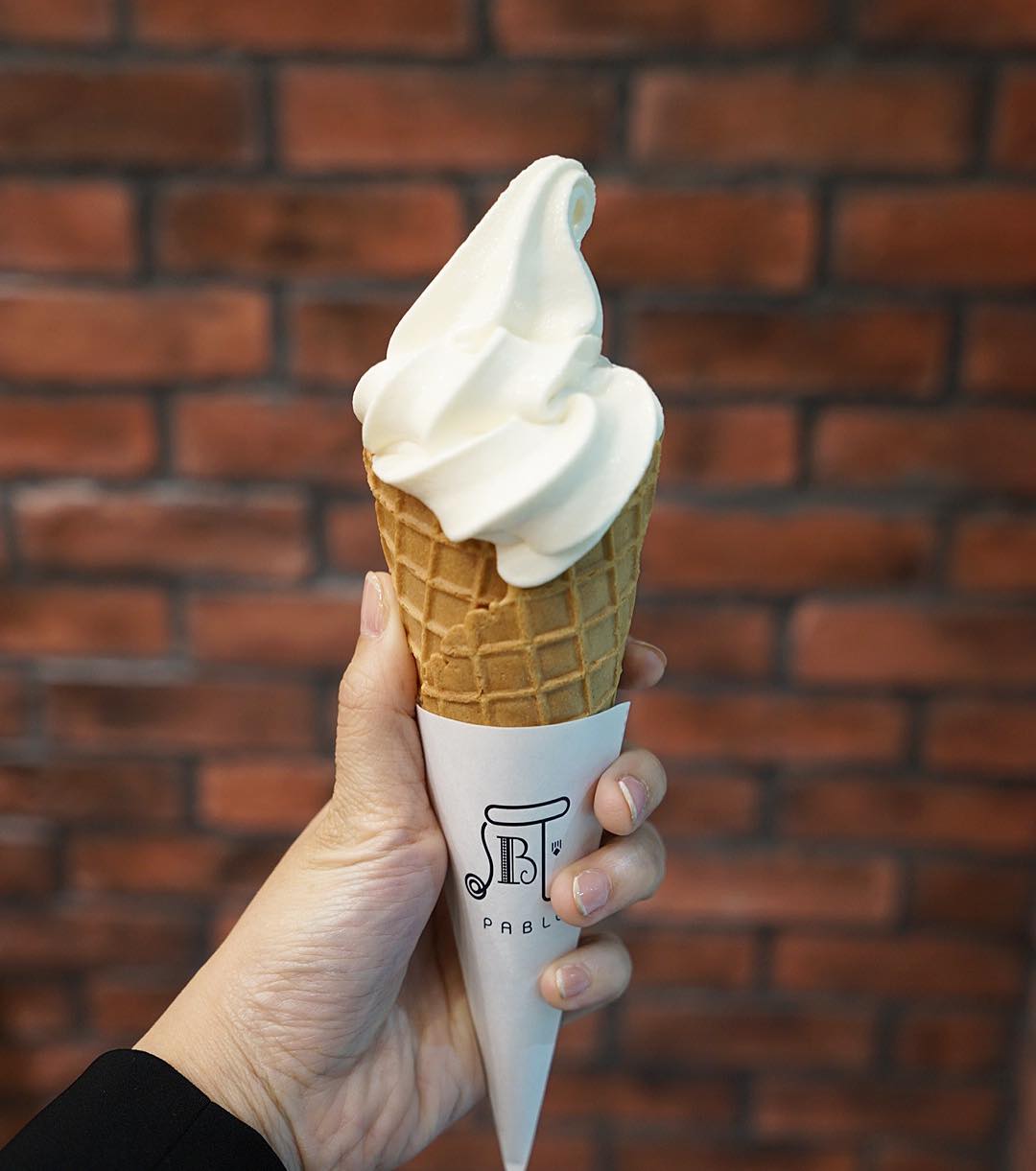 pablo cheese tart - soft serve