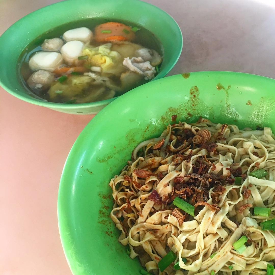 whampoa market - fishball noodles