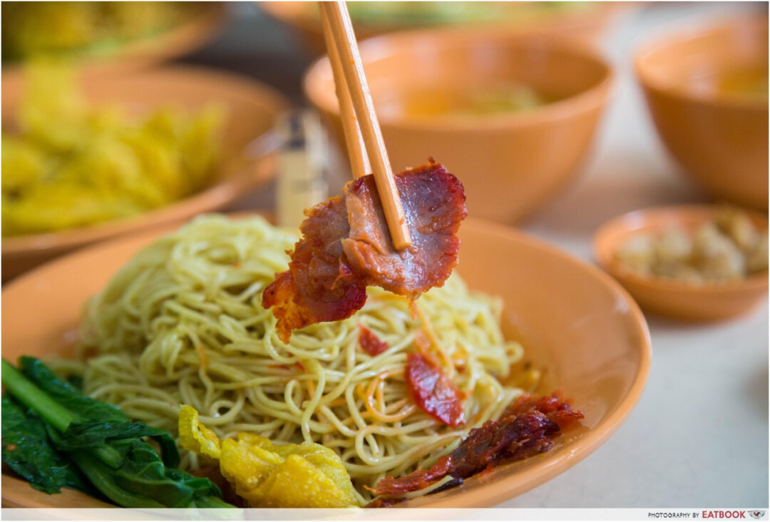 Chilli King Wanton Mee Review Wonton Mee With Five Levels Of Spiciness