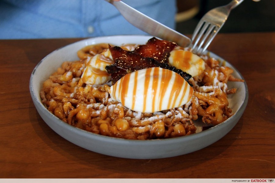 Crackerjack Funnel Cake