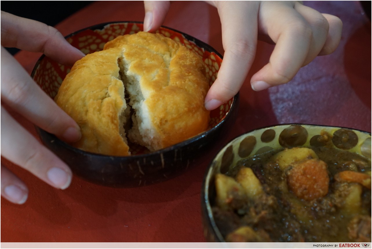 Mike's Caribbean Food - dumpling