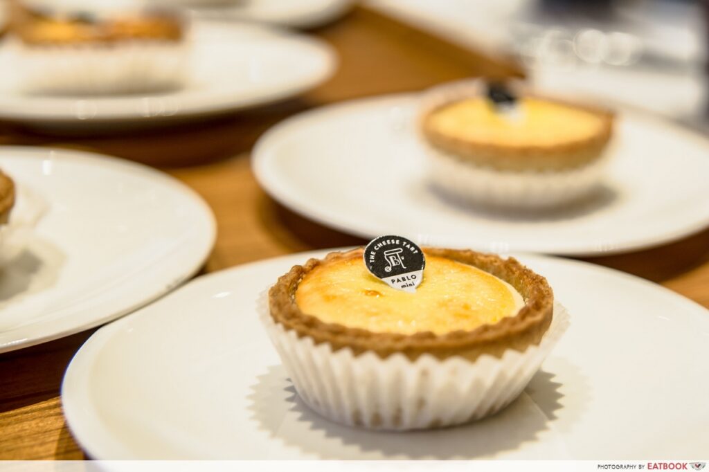 Pablo Cheese Tart Review Fluffy Cheese Tarts With Gooey Centers At