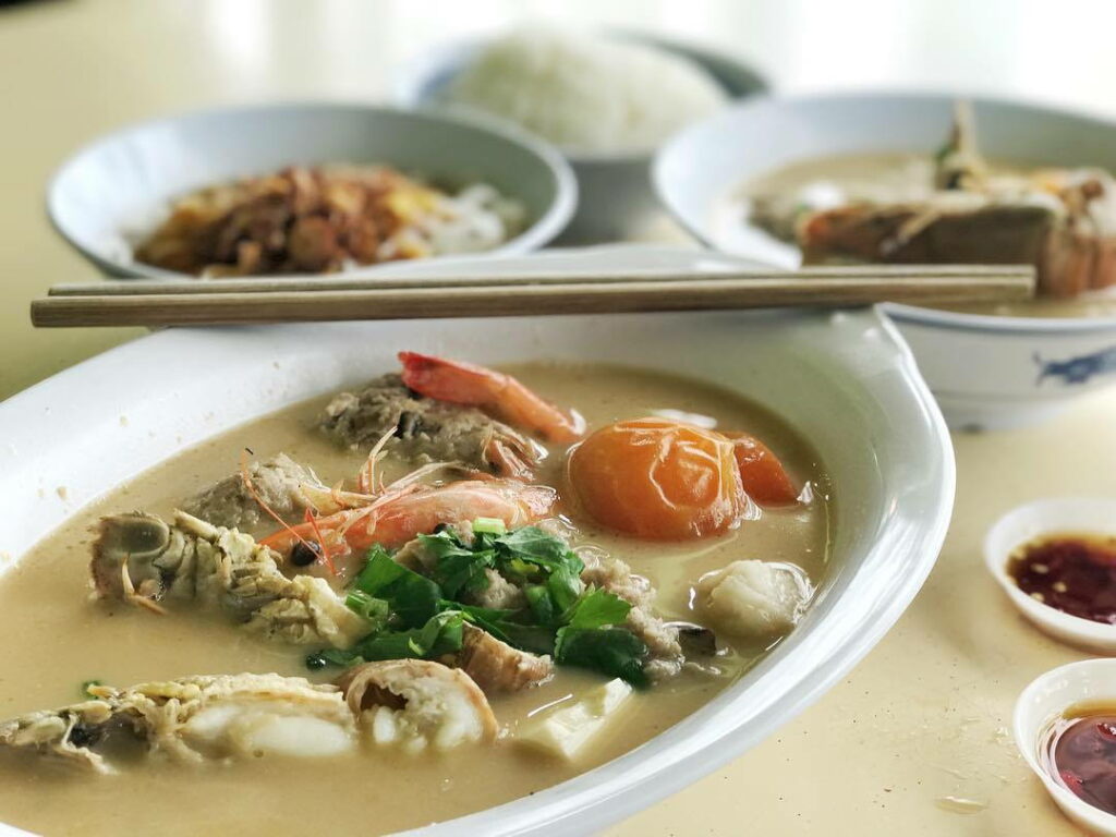 Сингапурский суп с курицей рецепт