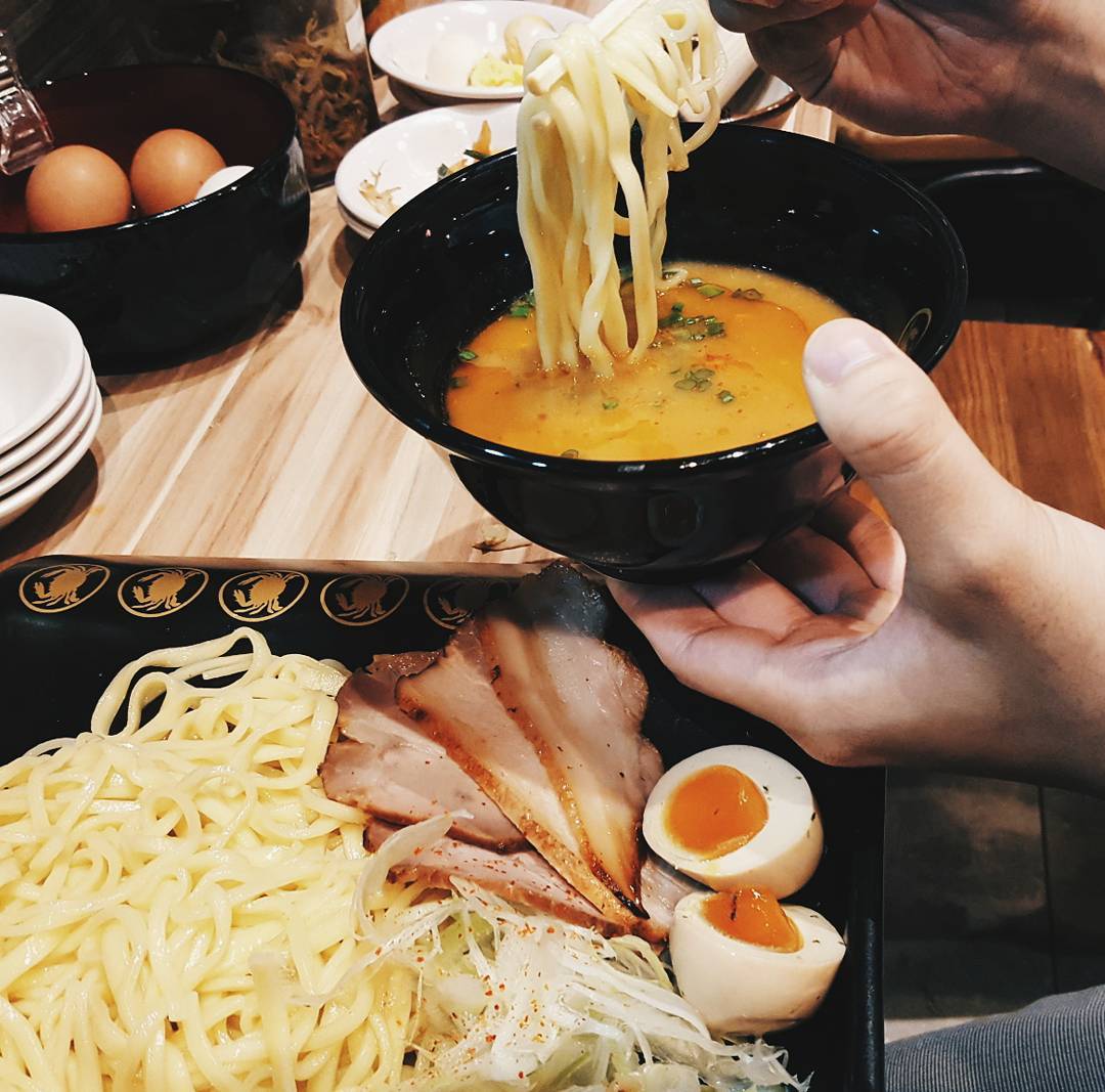 Tsukemen - crab