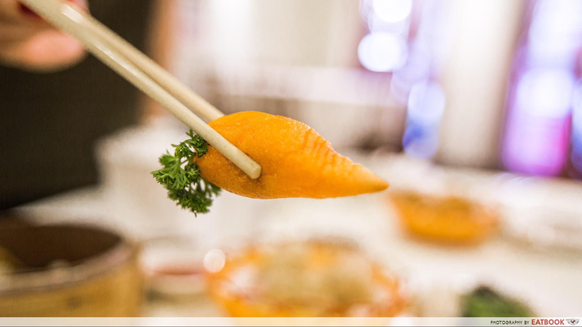 Yum Cha - carrot dim sum