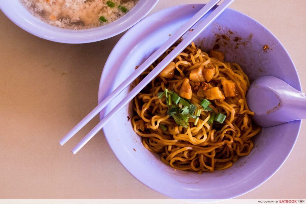 bedok 85 bak chor mee - dry bcm