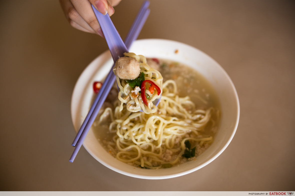 bedok 85 bak chor mee - mee