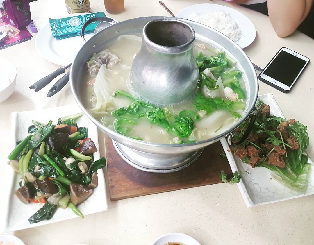 north-east zi char - hualong fishhead steamboat