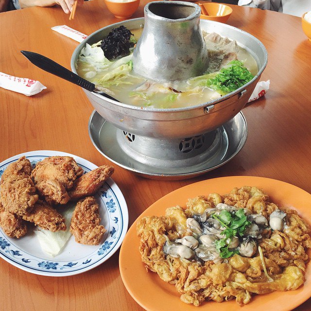 north-east zi char - tian wai tian fishhead steamboat