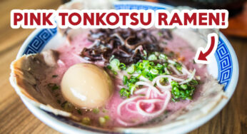 Ramen Champion Review: Pink Tonkotsu Ramen And Free-Flow Salad Bar At Clarke Quay