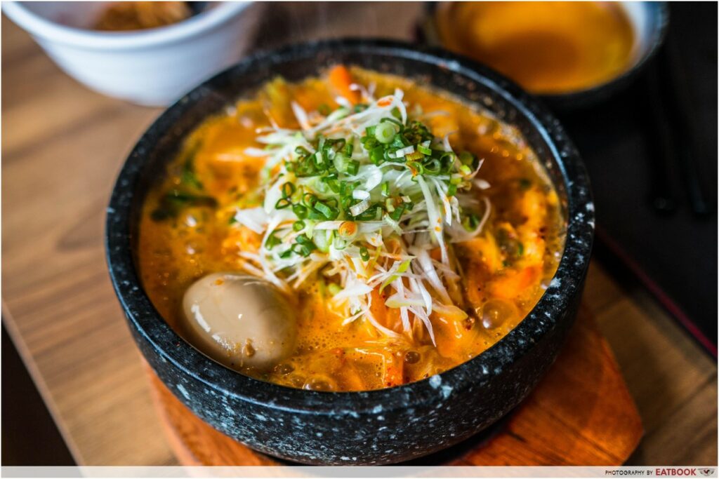 Ramen Champion Review Pink Tonkotsu Ramen And FreeFlow Salad Bar At