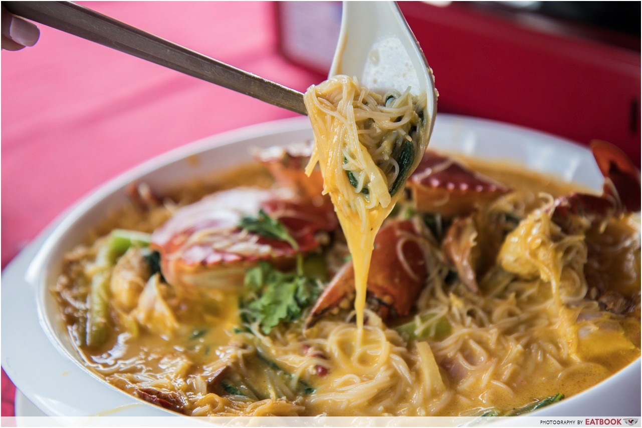 Long Jiang Chinos - cheesy crab beehoon