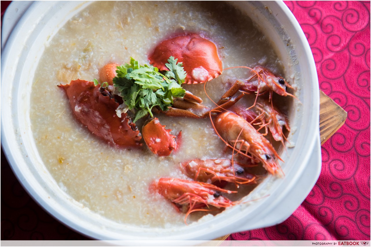 Long Jiang Chinos - lobster porridge