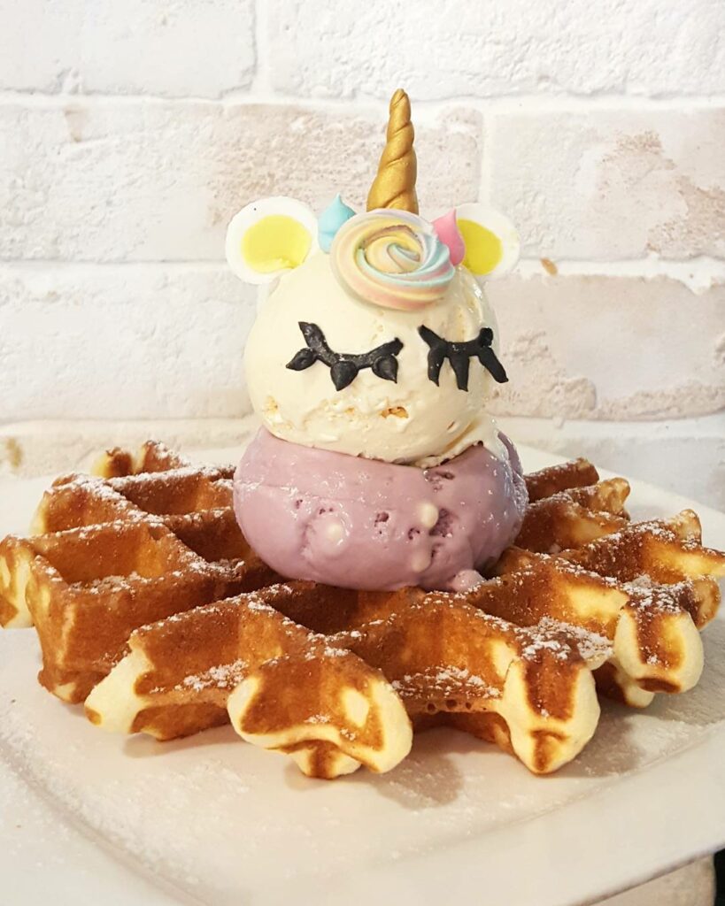 Unicorn Waffles From This Cafe At Kovan Takes IGWorthy Desserts To