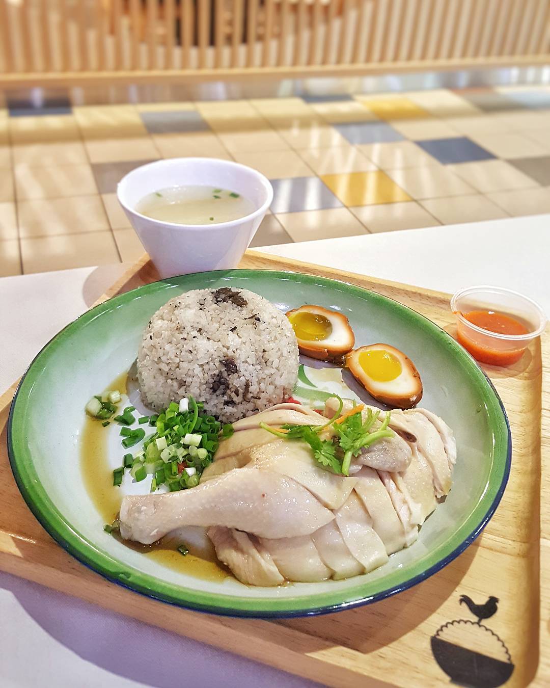 unique chicken rice - eat chicken rice