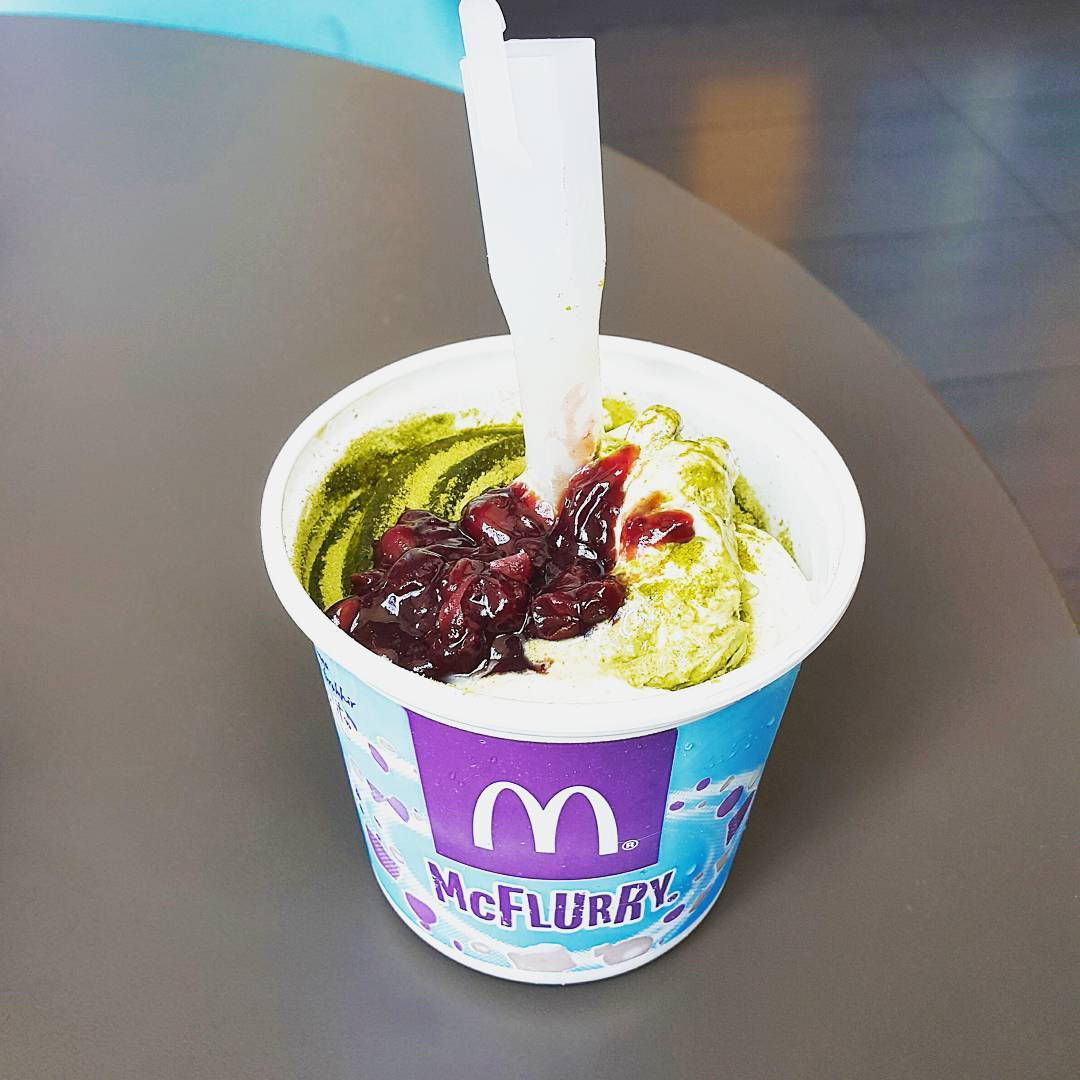 matcha mcflurry - matcha mcflurry