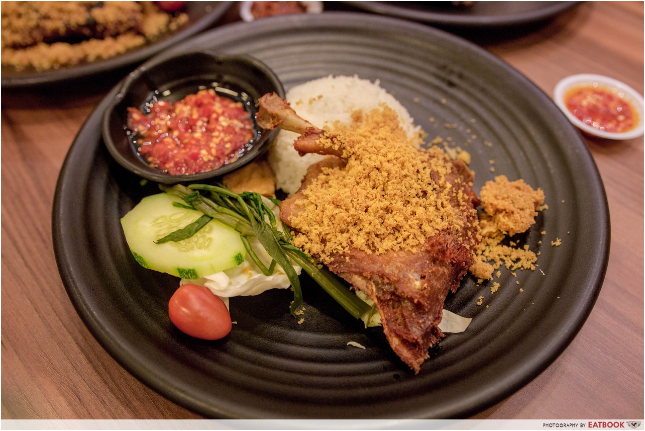 Bebek Goreng Pak Ndut - Original Crispy Duck Rice