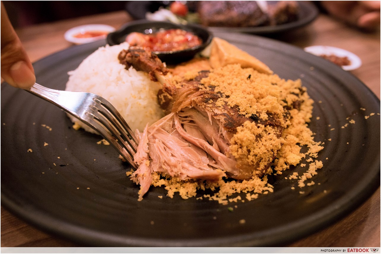 Bebek Goreng Pak Ndut - Sangan Duck Rice