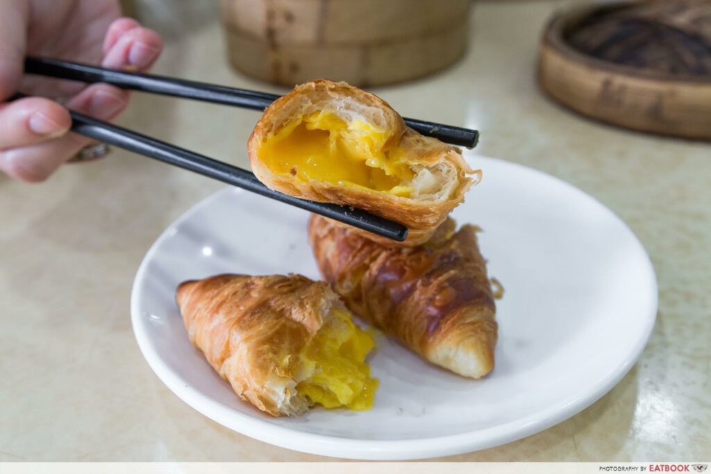 East Bistro - Egg Yolk Custard Croissant