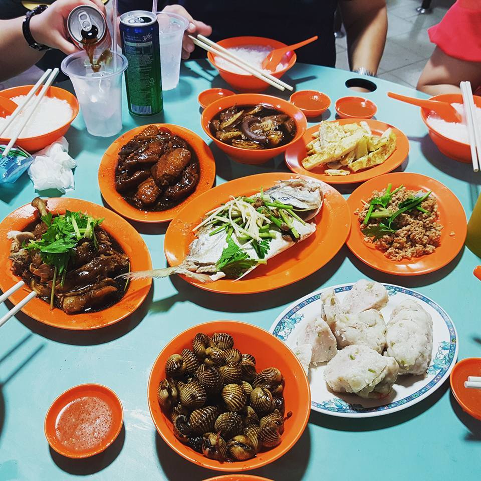 Late night teochew porridge - Tian Tian Fatt Rice and Porridge